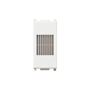 Vimar suoneria/ronzatore alimentazione 230v 50-60 hz bianco funzione settabile staccando e ruotando il coperchio di 180°
