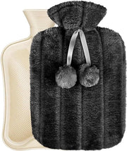 Artefatto di conservazione del calore per cani - Copertura in gomma naturale, coperchio, fodera in pelo di finta volpe in velluto - Moda e comodità