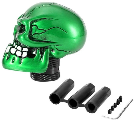 Pomello a schermo Skeleton Schedello - Universale - Manopola a freddo - Altezza 70 mm - Larghezza 53 mm - Profondità 80 mm - Manopola di cambio