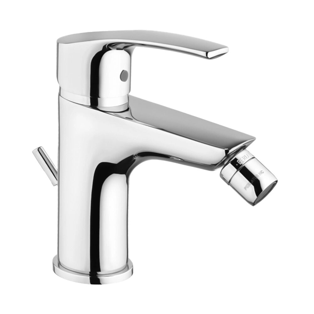 Set miscelatori lavabo e bidet cromato con piletta New Berry di Paini Rubinetterie