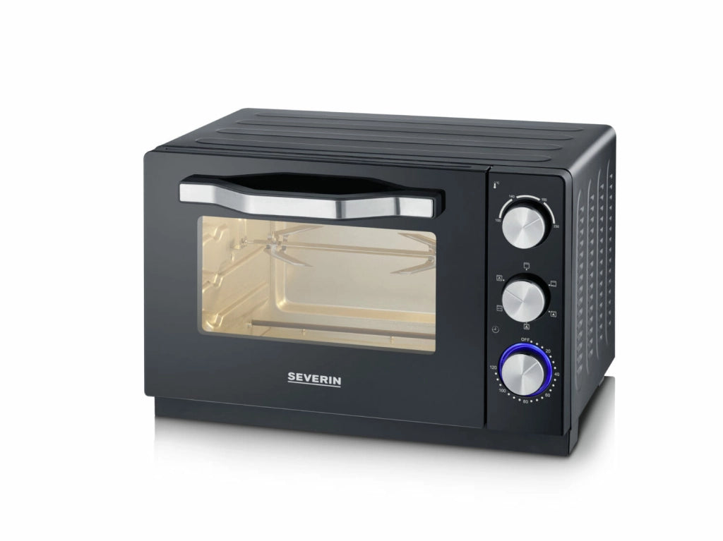 Severin fornetto ventilato per cucinare e tostare colore nero capacità 20 lt to 2071000