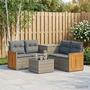 Set di divani 6 pz Grigio e Grigio Scuro 3447714