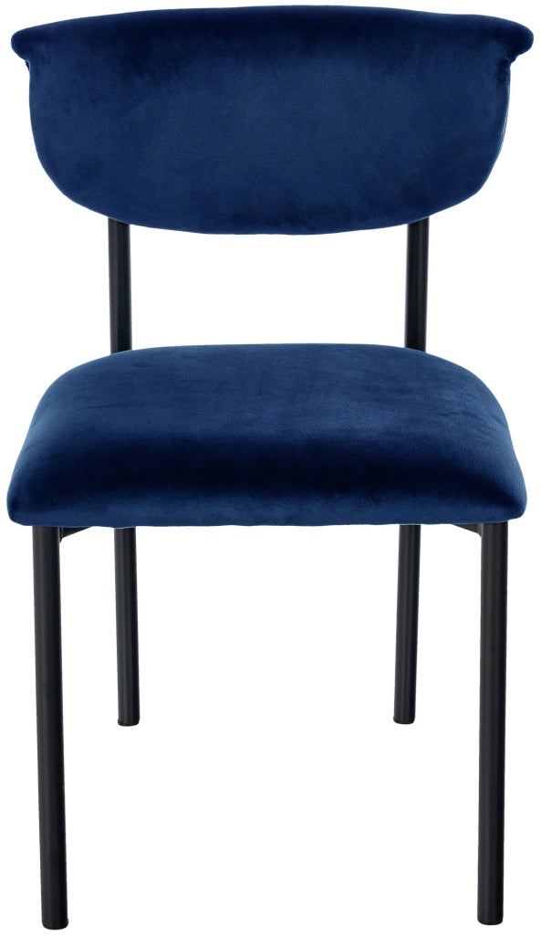 Sedia visitatore in velluto Gambell 5
