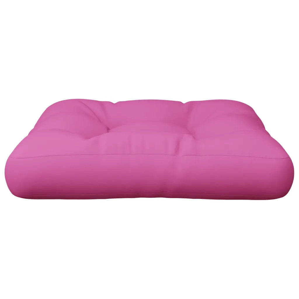 Cuscino per Pallet Rosa 60x60x12 cm Tessuto 360467