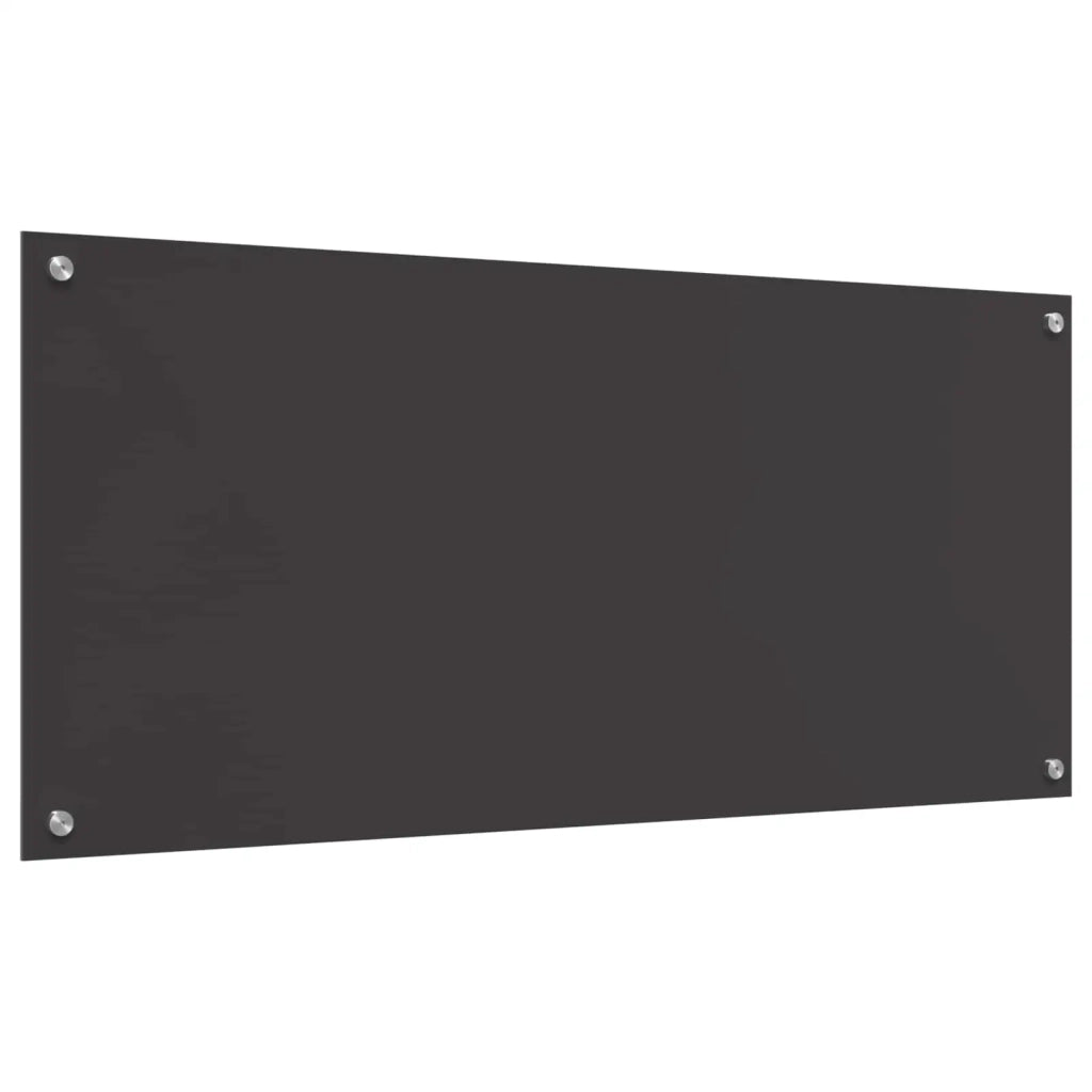 Schienale da cucina Grigio scuro 110 x 50 cm vetro temperato CFW1881207
