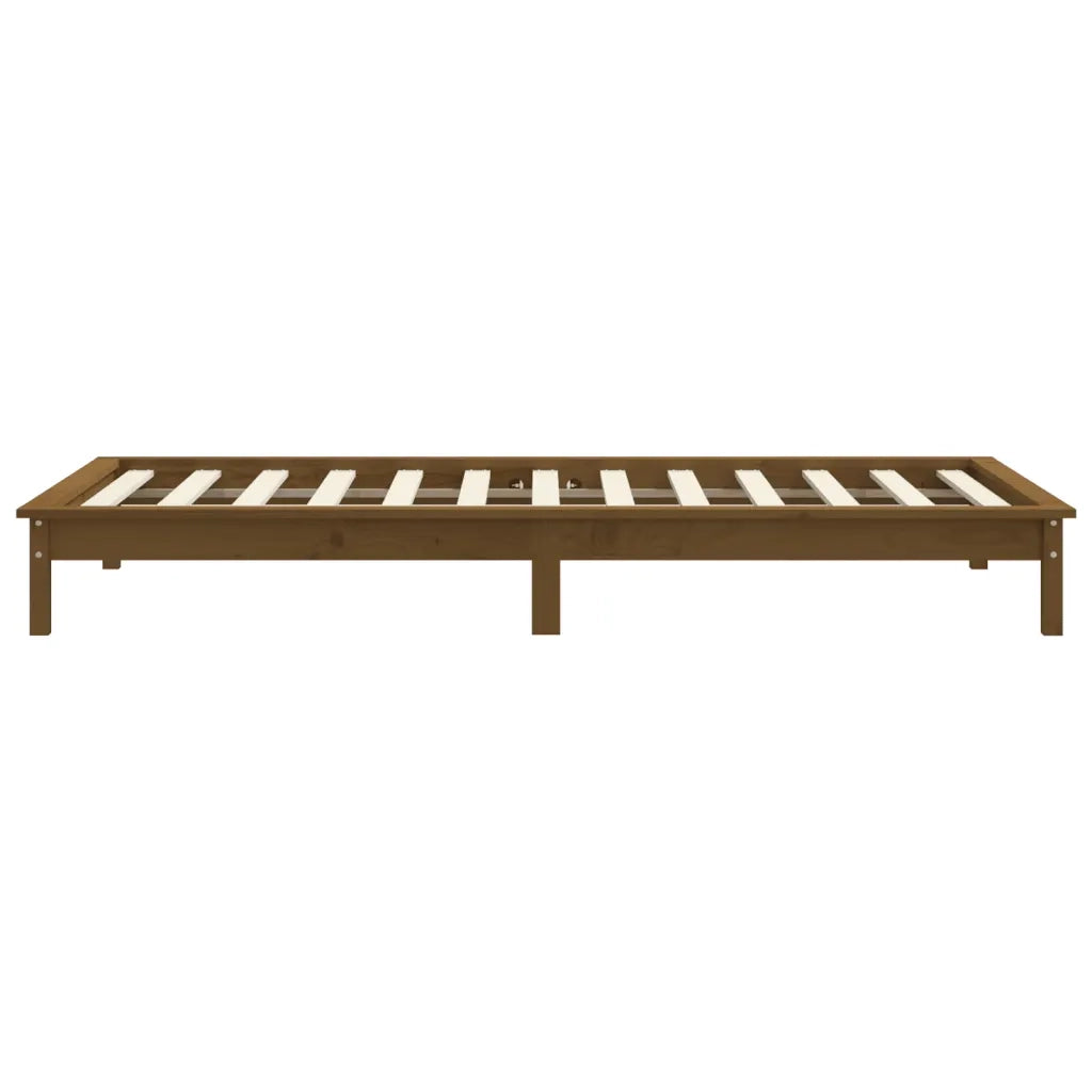 Giroletto Miele 90x190 cm in Legno Massello di Pino 3FT Single cod mxl 61839
