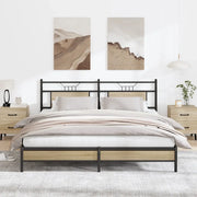 Giroletto senza Materasso Rovere Sonoma 183x213cm in Truciolato