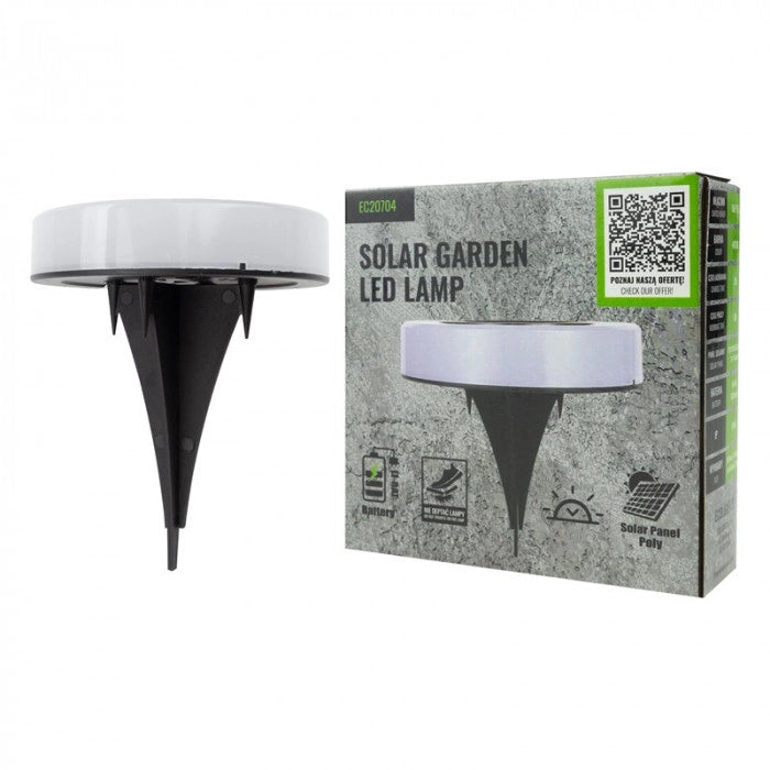 Lampada solare giardino Ecolight con crepuscolare 4000K IP44