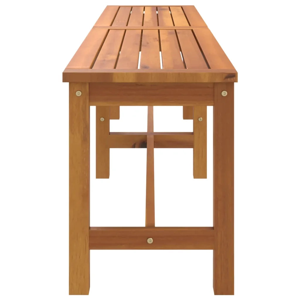 Panca da Giardino 180x35x45 cm in Legno Massello di Acacia 319421