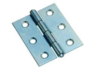 CERNIERE MEZZE LARGHE PESANTI CON PERNO FISSO ART.838- - mm.70x50x1,5 - 24 pezzi ALDEGHI