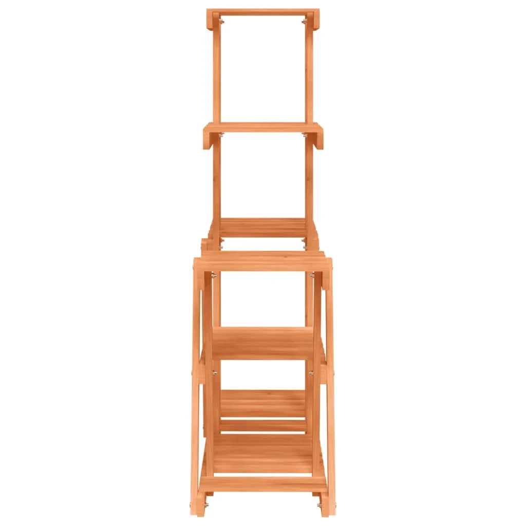 Portafiori/portapiante 95 x 25 x 96 cm legno massello di abete marrone 02_0045222
