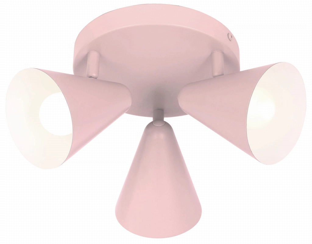 Candellux AMOR 98-68811 plafoniera rosa 3xE14 34cm