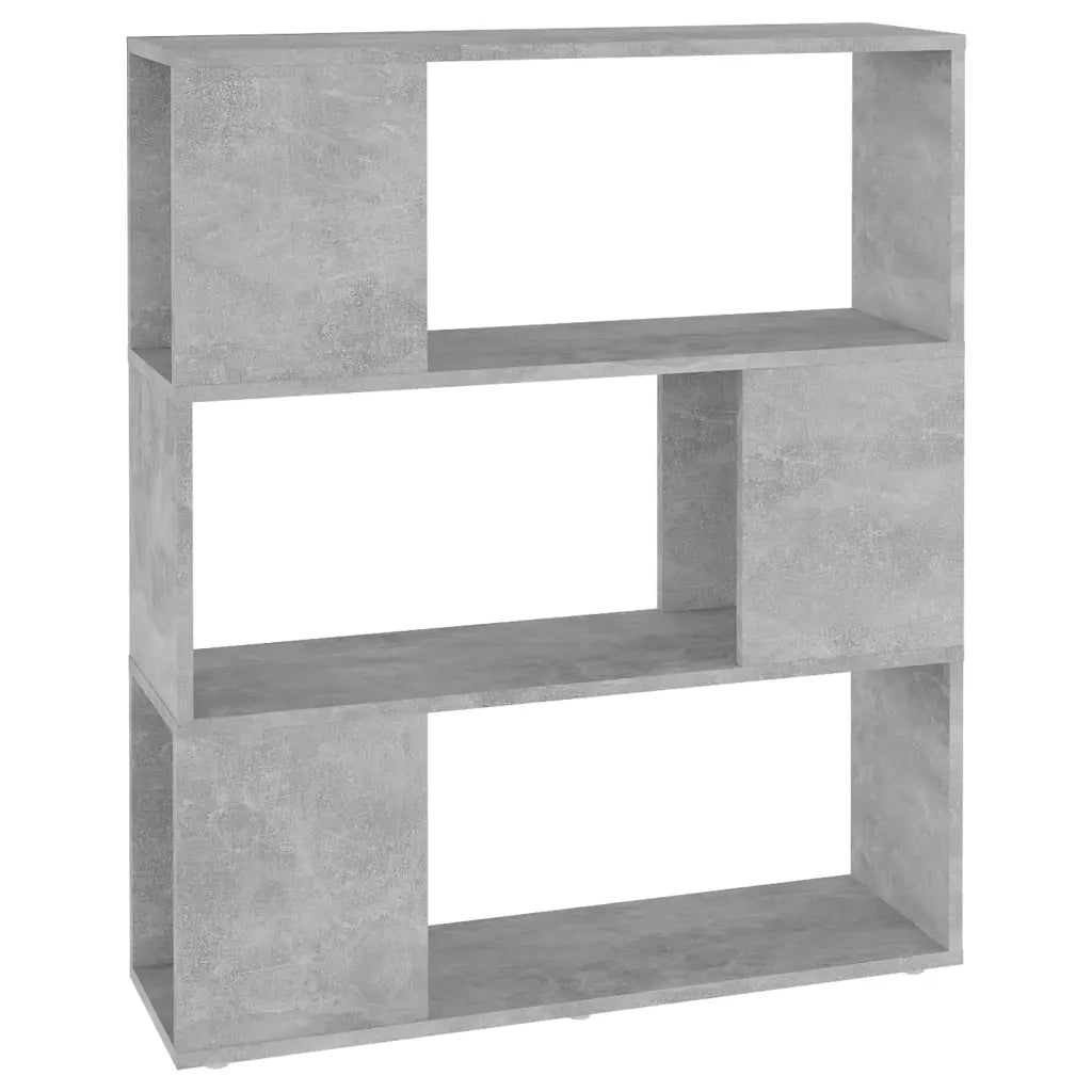Libreria/Divisorio Grigio Cemento 80x24x94 cm in Truciolato 809129