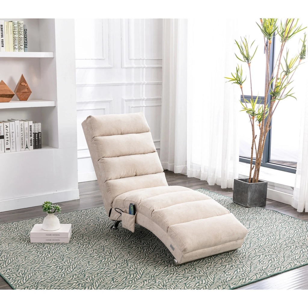 Dormeuse Relax con Vibrazione e Tasche Laterali ¨C Xylo ¨C Tessuto