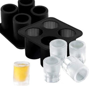 Molde per bicchieri di ghiaccio in silicone per resina - Bicchieri di ghiaccio per whiskey congelati - 375 x 375 mm - Cesti per bicchieri di ghiaccio - Cesti per cupcake eaker (2-Pack)