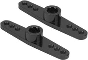 Braccio servo in alluminio 25T - Duraturo - Leggero - Finitura resistente - Adatto per 1/10 auto RC - Ideali per parti di ricambio - Braccio servo