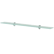 2 pz Mensole | Ripiano | Scaffale Galleggianti in Vetro 90x10 cm 8 mm