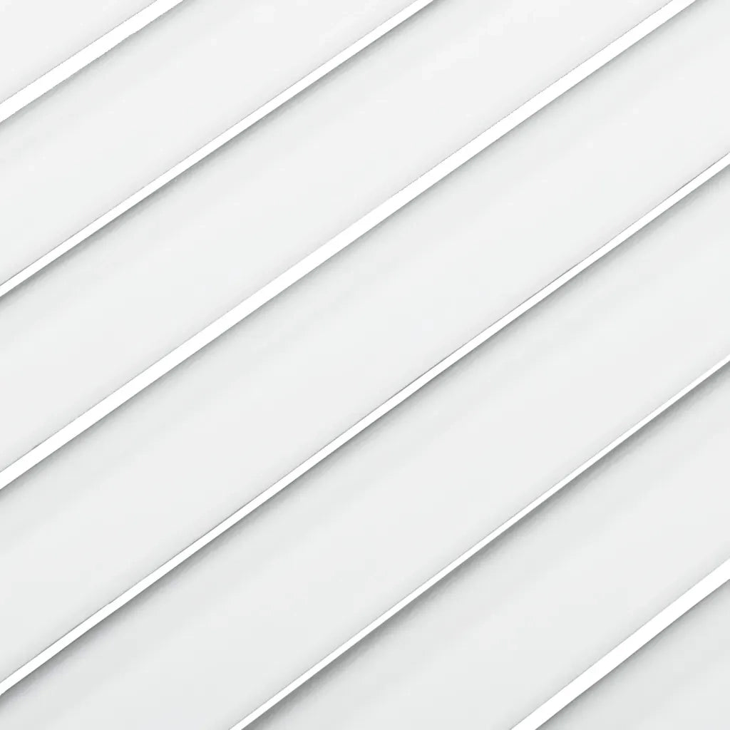Ante a Lamelle 2 pz Bianche 61,5x49,4 cm in Legno di Pino CFW1055930