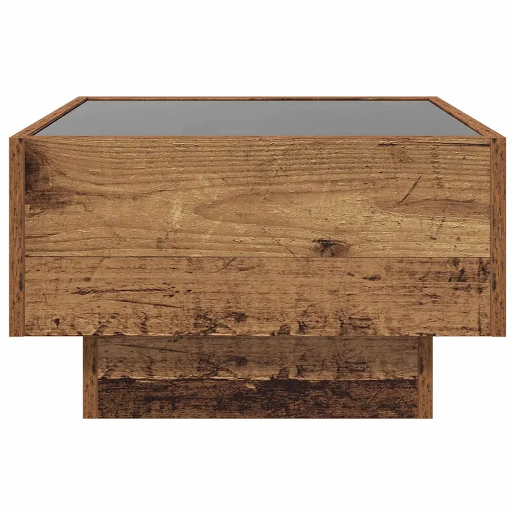 Tavolino da salotto | Tavolino da caff¨¨ | Tavolino da Soggiorno Legno vecchio 50 x 50 x 30 cm