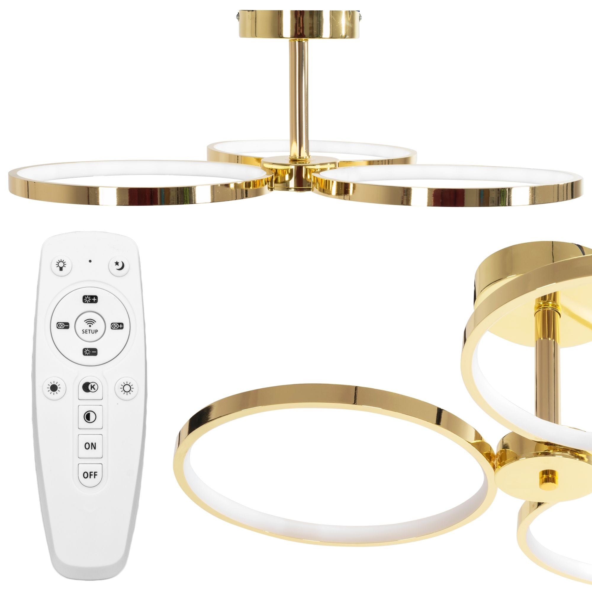 Lampada Led App993-c Gold + Telecomando