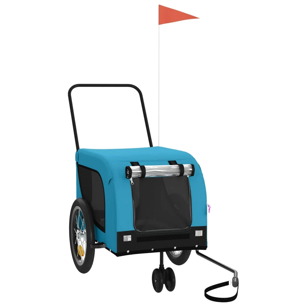 Rimorchio/carrello per animali domestici blu 02_0044250