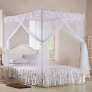 Ombrellone Luxe con 3 Aperture laterali - Rete per Insetti - Materiale Polyester - Stile Principessa - Respirante - Facile da Pulire