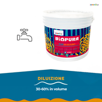 Pittura murale super lavabile coprente per interni popintenso *** formato 2.5 lt, colore- terra viva, confezione 1