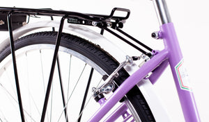 MARIO SCHIANO city bike 28 donna , bici da passeggio 1 velocita' , Glicine