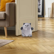 Stoppera di porta morbida - design animale - tessuto - pavimento - interna - camera dei bambini - pesante - 195 cm - grigio scuro