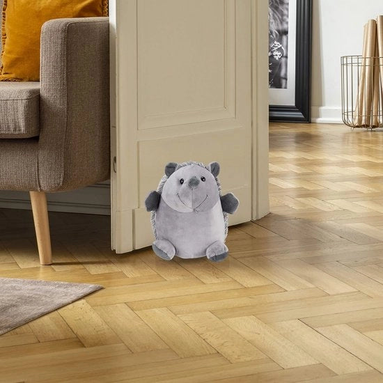 Stoppera di porta morbida - design animale - tessuto - pavimento - interna - camera dei bambini - pesante - 195 cm - grigio scuro