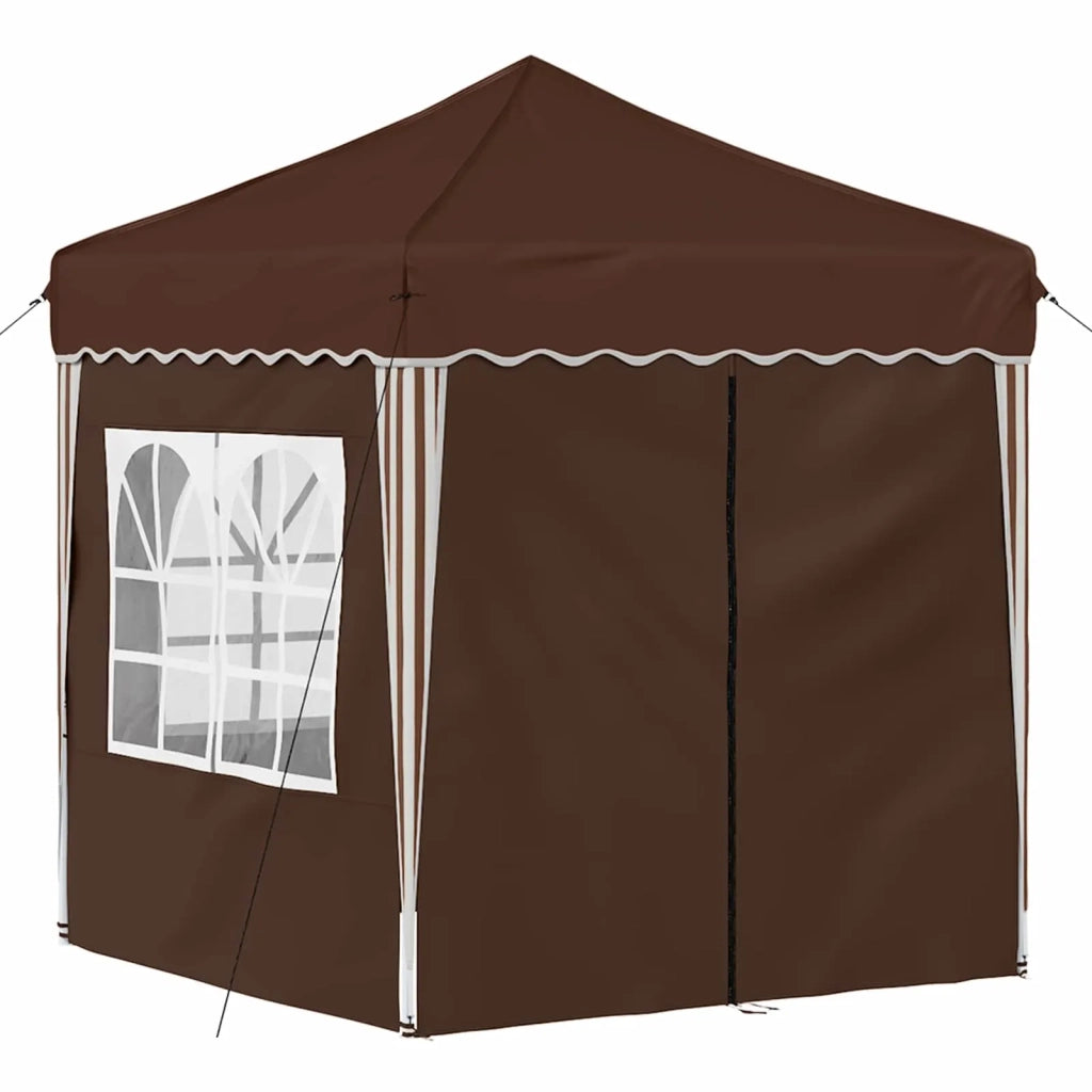 Tenda per feste a pop-up Marrone 195 x 195 x 245 cm 42019742
