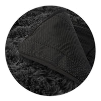 AIO FACTORY 80x120 cm TAPPETO SHAGGY ANTISCIVOLO Nero - Tappeto morbido