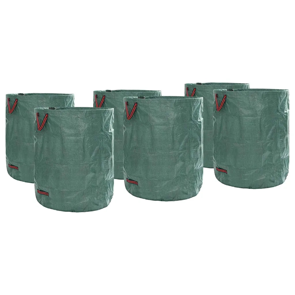 Sacchi per Rifiuti da Giardino 12 pcs Verde 79 x 79 x 99,5 cm 42008108