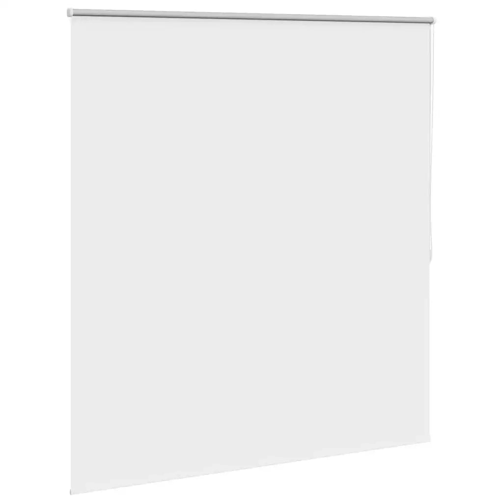Tenda a Rullo Oscurante-Tenda da sole a rullo 164,4x175 cm Tessuto Larghezza 160 cm bianco