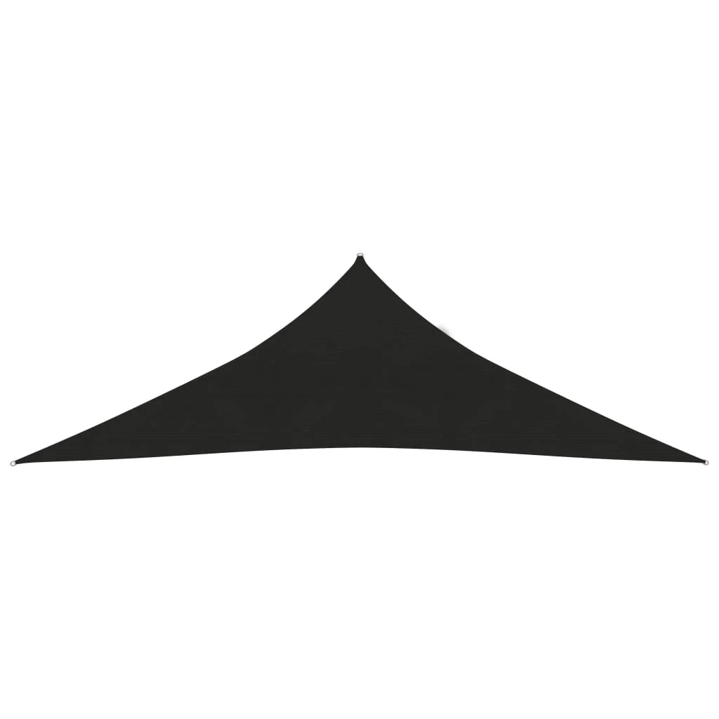 Vela ombreggiante/ombrellone 160 g/m² HDPE 3 x 3 x 4,2 m nero 02_0009202