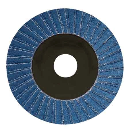 DISCO LAMELLARE ALLO ZIRCONIO Ø 115x22 mm - grana 36 - 10 pezzi- MOLITAL