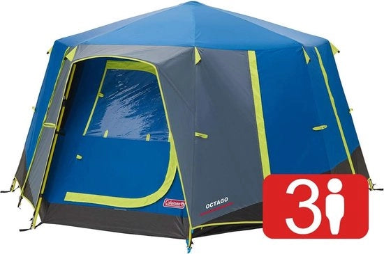 Tenda di lusso - Tenda Premium Facile da montare - Tenda da campeggio con tenda nera