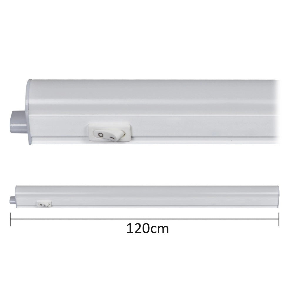 Alca power t5 da 120cm 18w 220v 1420lm 4000k plafoniera reglette a led