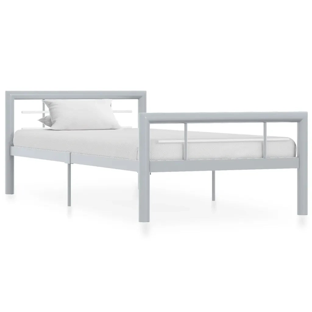 Giroletto Grigio e Bianco in Metallo 100x200 cm cod mxl 64249