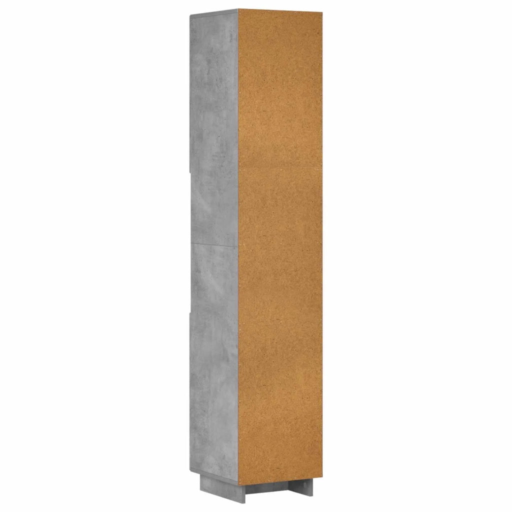 Mobile da bagno Grigio Cemento 36.5 x 38 x 180 cm 8011597