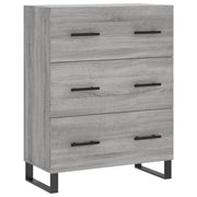 Buffet credenza cassettiera armadio mobile contenitore organizer cucina soggiorno Sonoma 69,5 x 34 x 90 cm legno ingegnerizzato grigio 02_0036488
