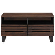 Tavolino da salotto | Tavolino da caff¨¨ | Tavolino da Soggiorno Marrone 80x55x40 cm Legno Massello di Mango