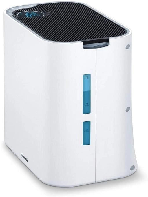 Beurer LR 330 Purificatore d'aria Filtro HEPA Capacita' 4,6 Litri CADR 200 m3 Copertura 35 m2 3 livelli di potenza Timer Modalita' notte