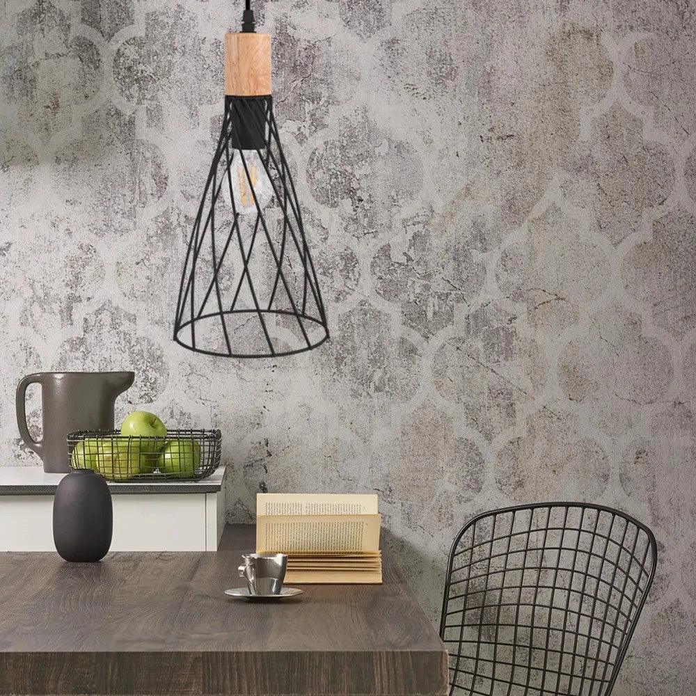 Lampada Da Soffitto APP1268-1CP Black