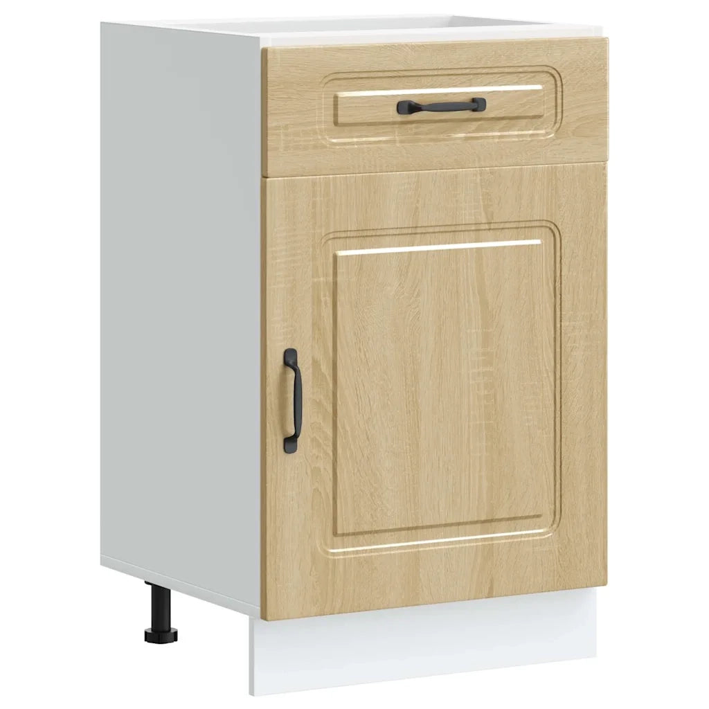 vidaXL Base da Cucina Kalmar Rovere Sonoma in Legno Multistrato