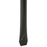 Letto per Orto Rettangolare in Metallo con Pali per Pomodori e Piante Rampicanti, 180 x 90 x 29.5 cm, Grigio Scuro