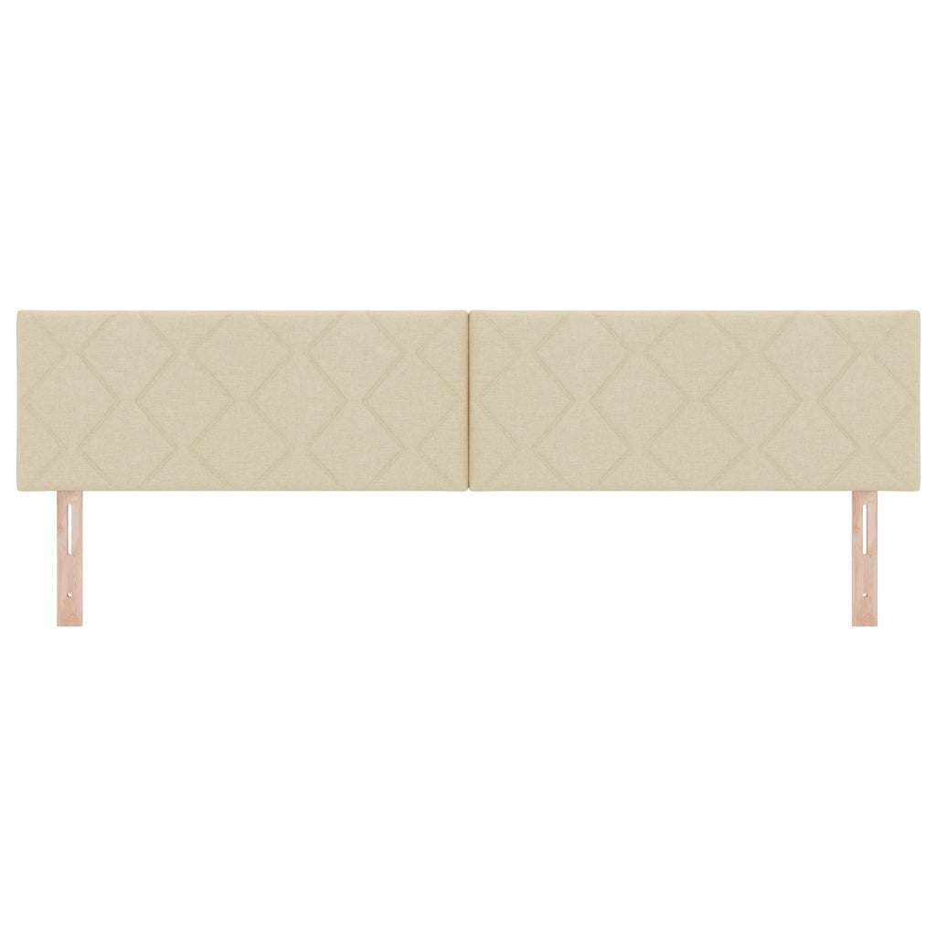 Testata LED  Design a Rombi Panna 200 cm Tessuto
