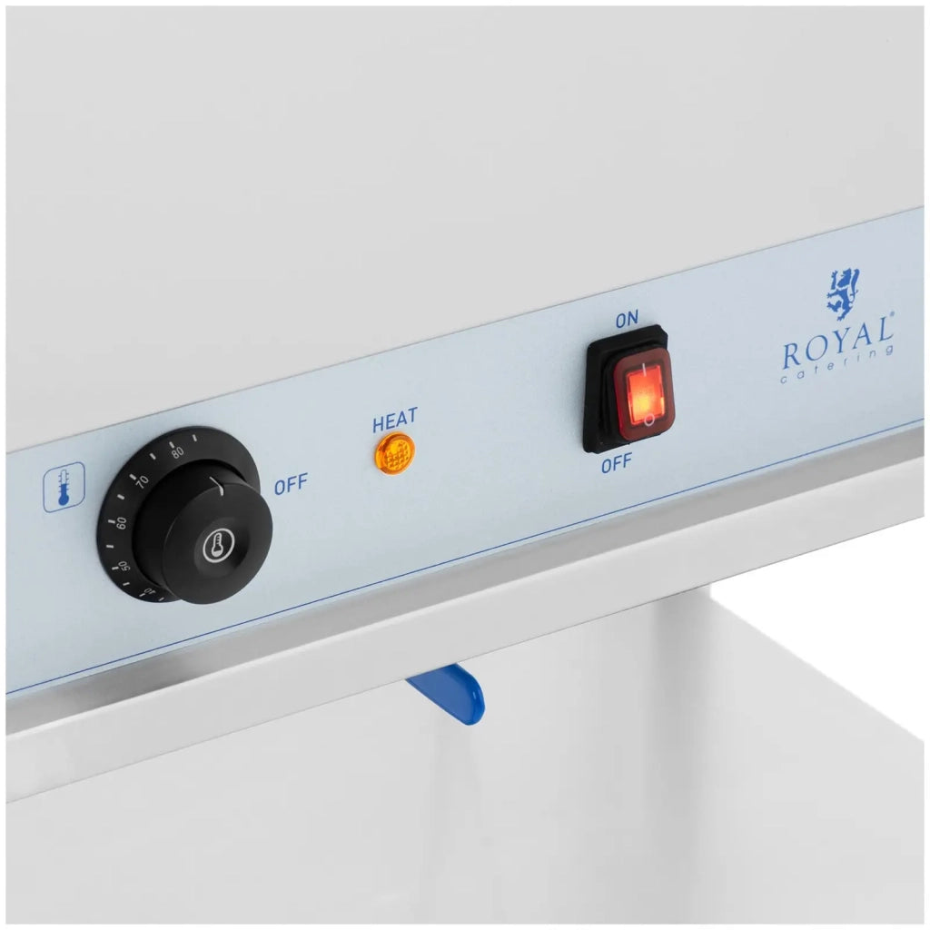 Bagnomaria professionale 1265 watt 2 x GN 1/1 su telaio in acciaio inox 201 argentato 14_0008301
