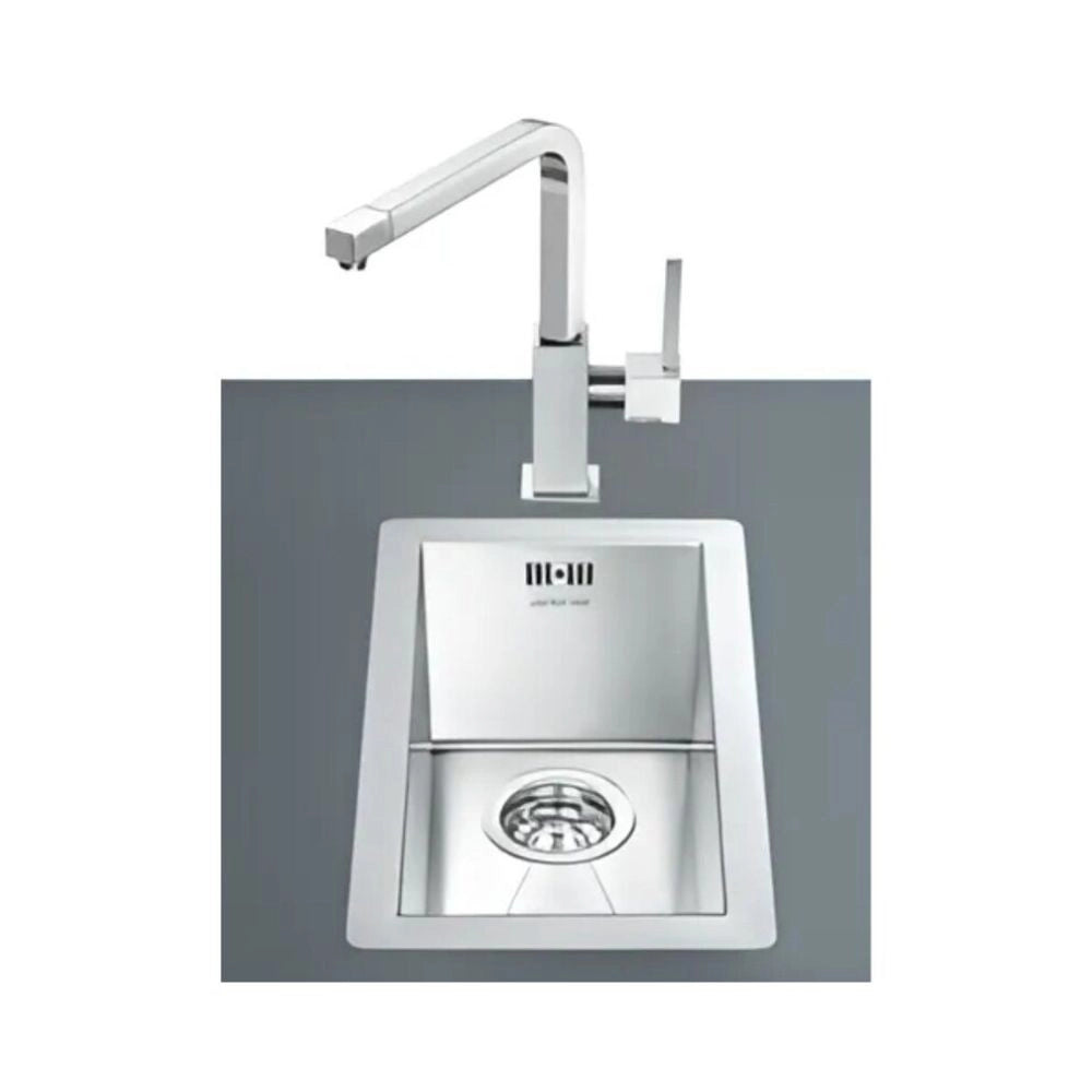 Lavello incasso monovasca filotop 26.7x46.4 Smeg VQ20 inox