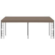 Gazebo a Parete 6x3 m Talpa in Tessuto 312262